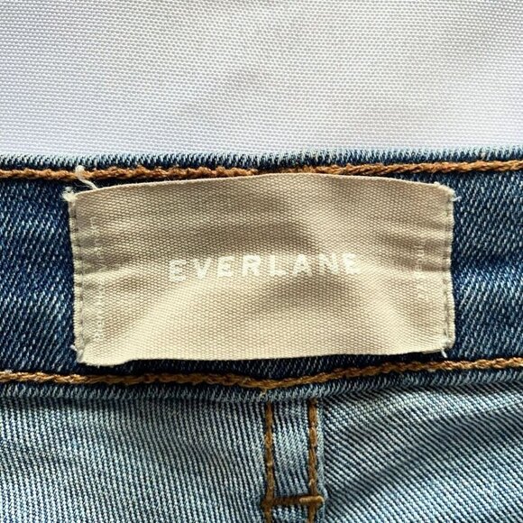 EVERLANE WOMEN'S MEDIUM WASH HIGH RISE SKINNY JEANS - 27 - Picture 5 of 10